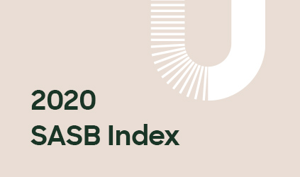 2020 SASB Index